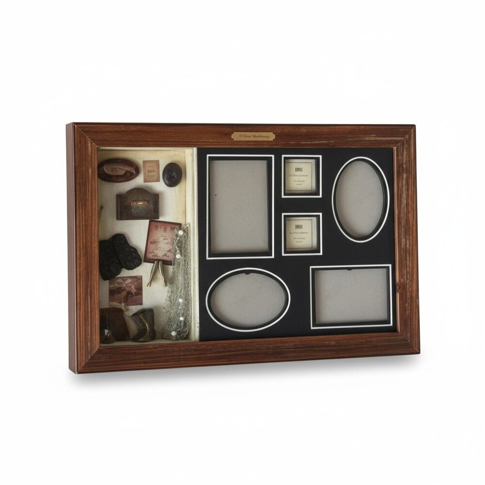 Fishing Memories Shadow Box Photo Frame